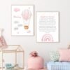 Affiche Montgolfière Rose Ayatul Kursi - 7
