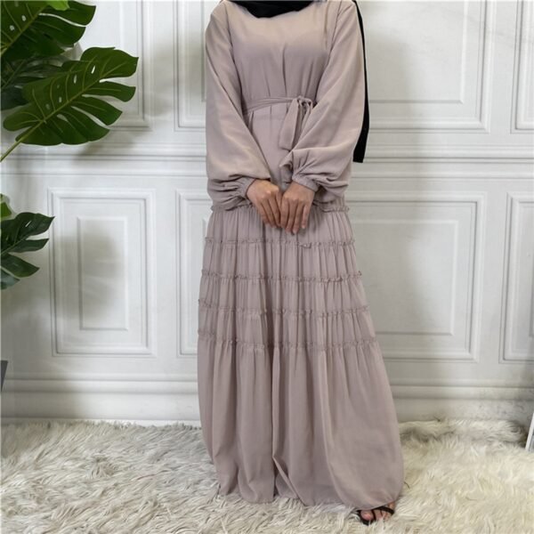 Abaya en Mousseline Élégante Ramadan - 11