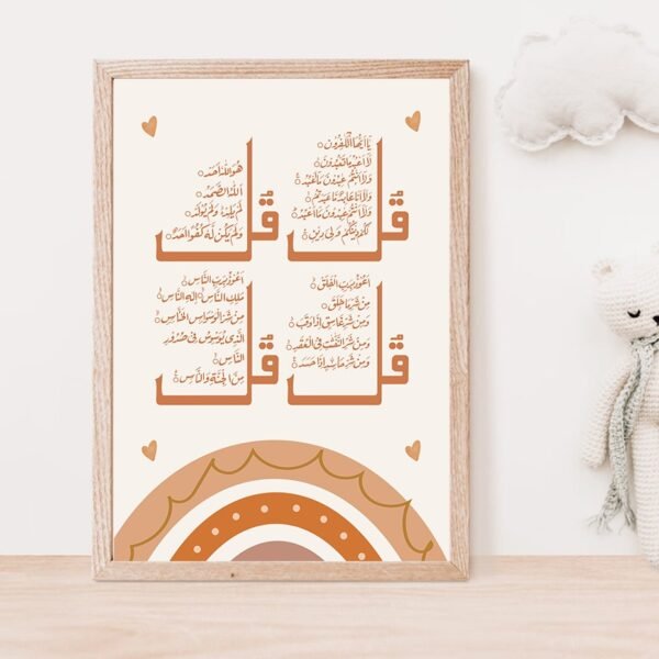 Poster Personnalisé Boho Ayat al Kursi pour Chambre de Fille - 5