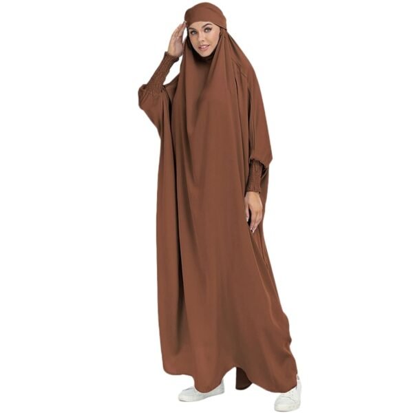 Abaya à Capuche avec Niqab - 6