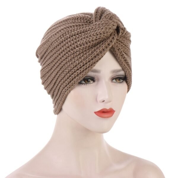 Bonnet de Hijab en Cachemire - 4