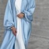 Abaya Kimono d'Été à Manches Bouffantes - 9