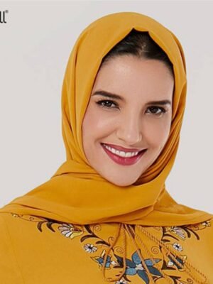 Hijab Complet Jaune