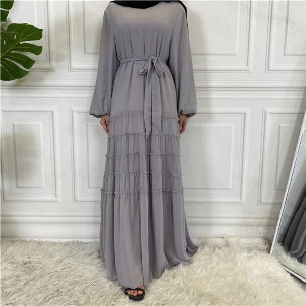 Abaya en Mousseline Élégante Ramadan - 7