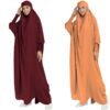 Abaya à Capuche pour la Prière - 2