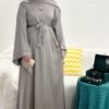 Abaya d'Été en Satin - 6