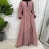 Abaya Kimono Avec Poches - 3
