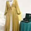 Abaya Kimono d'Été à Manches Bouffantes - 8