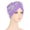 Turban à Sequins avec Nœud - 9