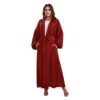Kaftan Rouge Ouvert - 3