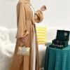 Abaya Kimono d'Été à Manches Bouffantes - 7