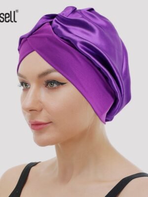 Bonnet de Nuit en Satin