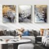 Toile Abstraite Allah et Muhammad - 2