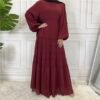 Abaya en Mousseline Élégante Ramadan - 8