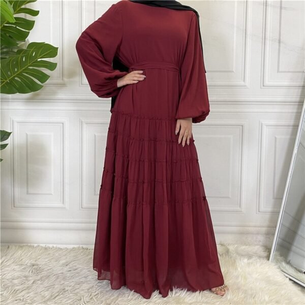 Abaya en Mousseline Élégante Ramadan - 8