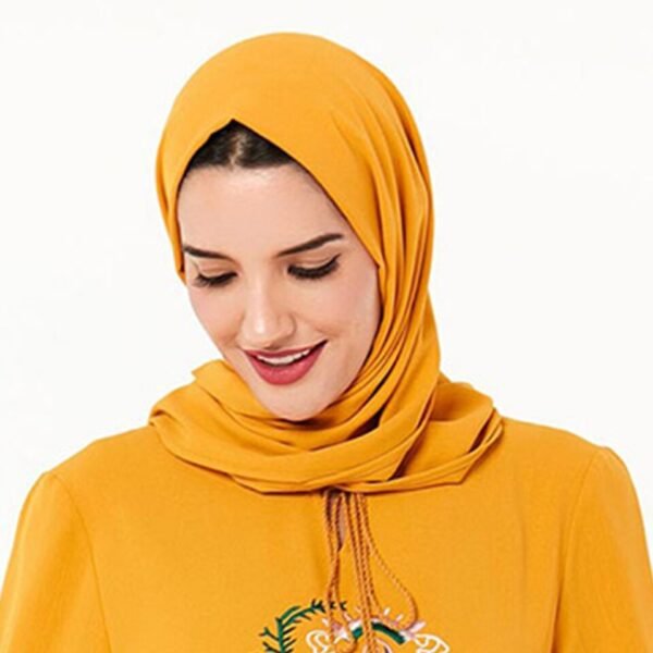 Hijab Complet Jaune - 6