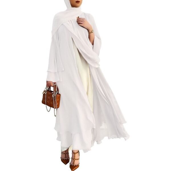 Kaftan Kimono avec Foulard - 4