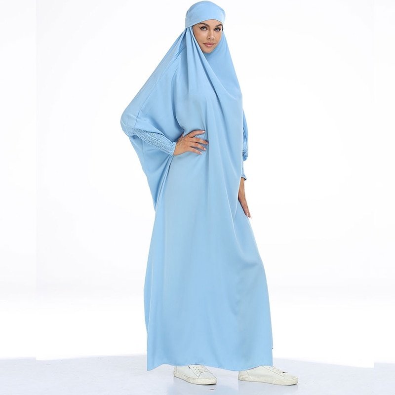 Abaya à Capuche avec Niqab - 10