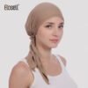 Bonnet Sous-Hijab en Coton Uni