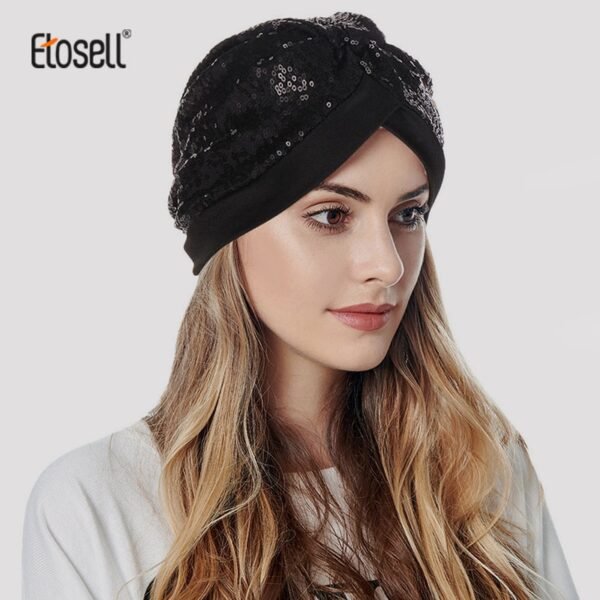 Turban à Paillettes pour Femmes
