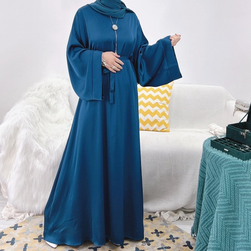 Abaya d'Été en Satin - 2