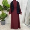 Abaya Kimono Avec Poches - 6