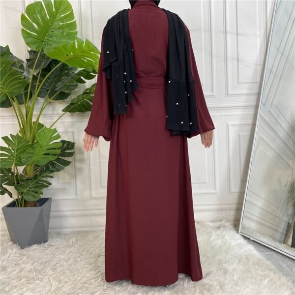 Abaya Kimono Avec Poches - 6