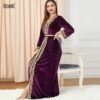 Kaftan Velours Élégant