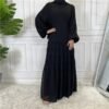 Abaya en Mousseline Élégante Ramadan - 4