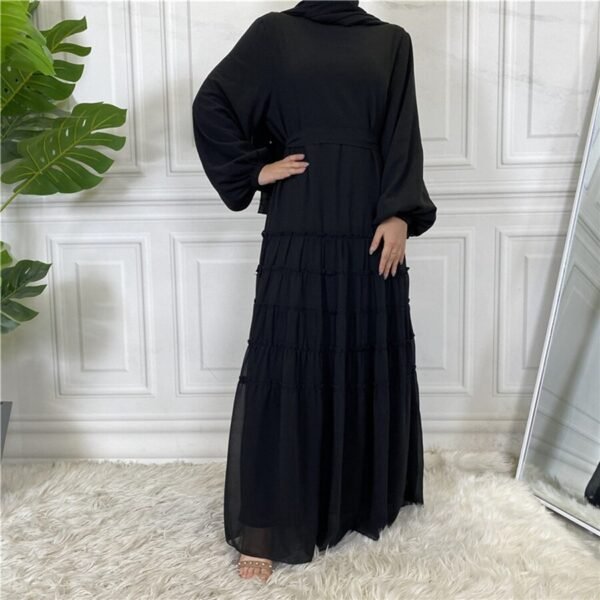 Abaya en Mousseline Élégante Ramadan - 4