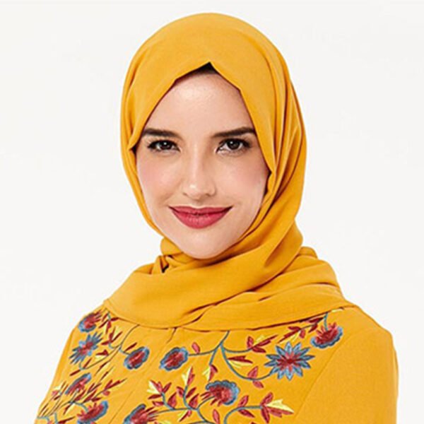 Hijab Complet Jaune - 5