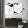 Tableau Aquarelle Grise Alhamdulillah - 8