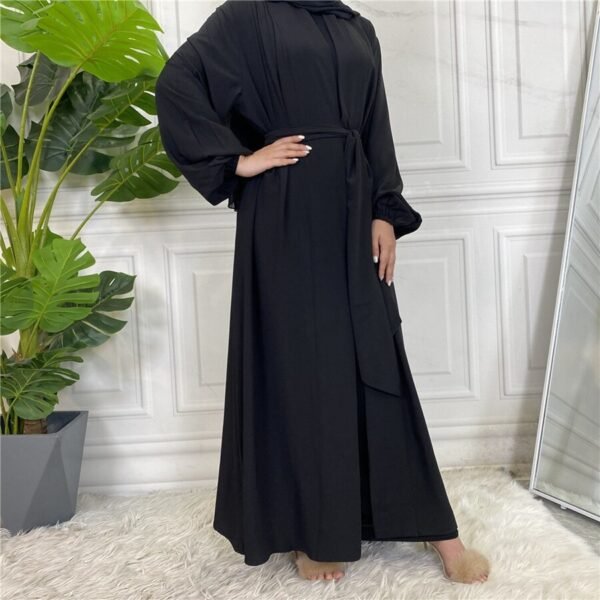 Abaya Kimono Avec Poches - 5