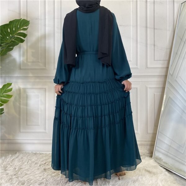 Abaya en Mousseline Élégante Ramadan - 10