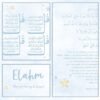 Toile Personnalisée Pépinière Ayat Kursi Lune Étoiles - 6