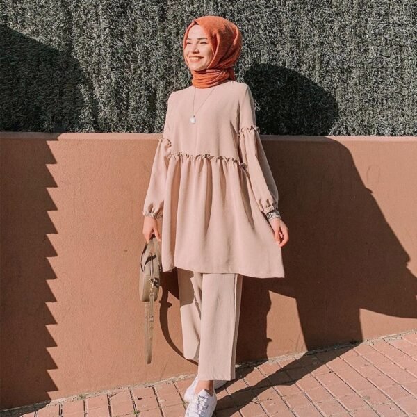 Ensemble Blouse et Pantalon Musulman