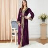 Kaftan Velours Élégant - 5