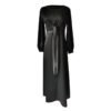Abaya Satinée avec Ceinture - 2