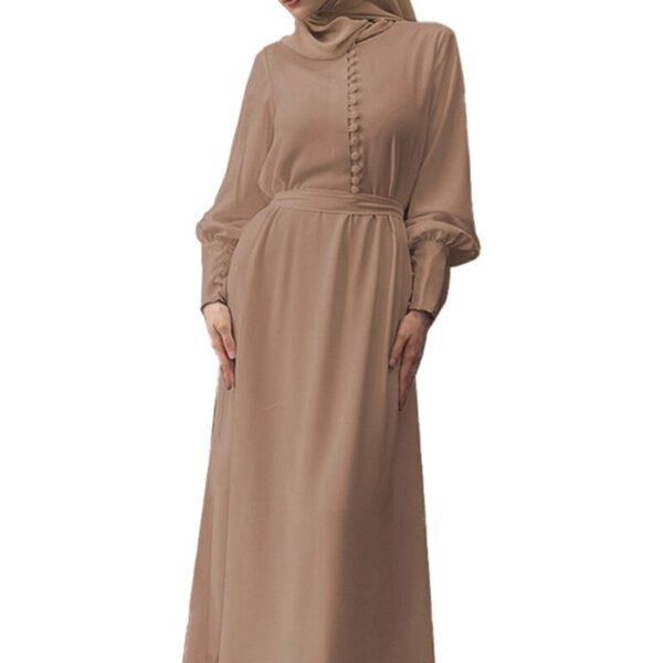 Robe Maxi à Ourlet Froufrou - 8