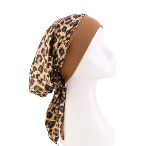 Turban à Imprimé Floral - 7