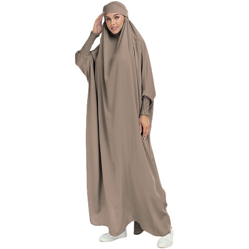 Abaya à Capuche avec Niqab - 14