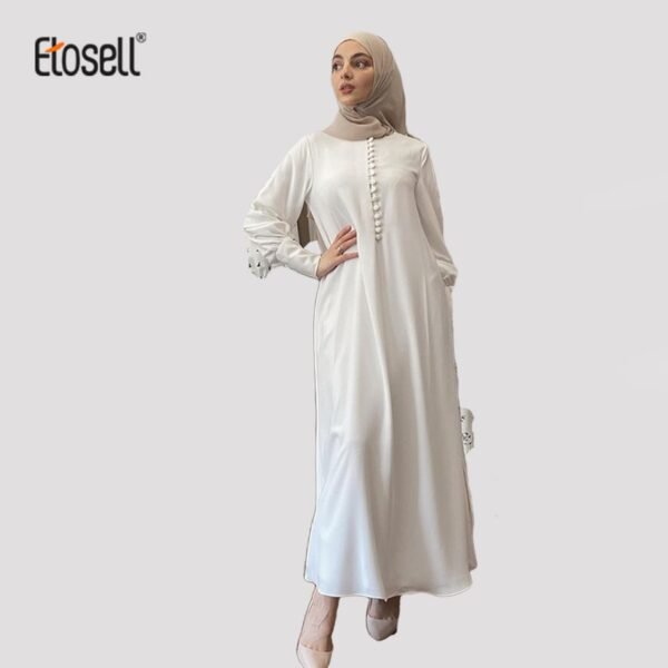Robe Maxi à Ourlet Froufrou