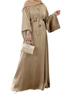 Abaya d'Été en Satin