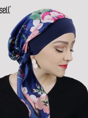 Turban à Imprimé Floral