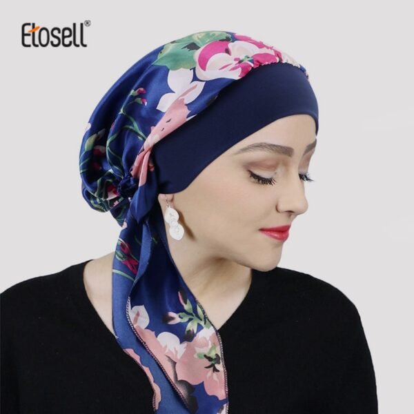 Turban à Imprimé Floral