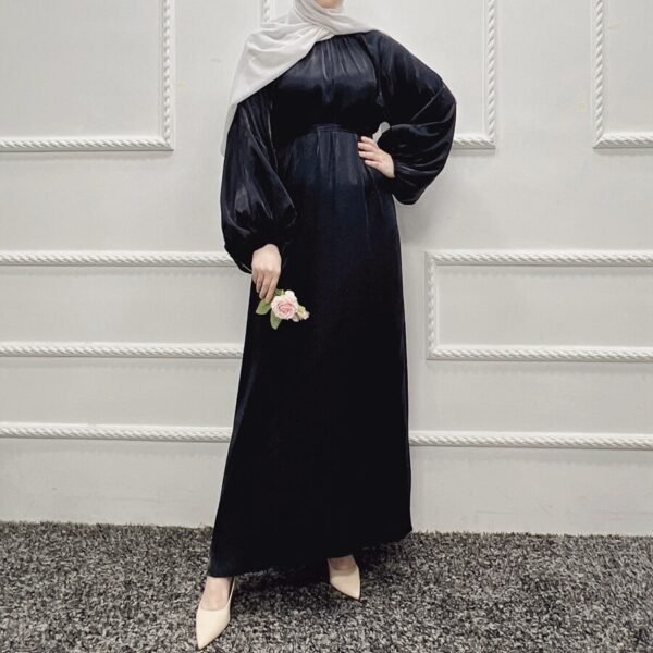 Abaya d'Été Noire Ramadan - 8