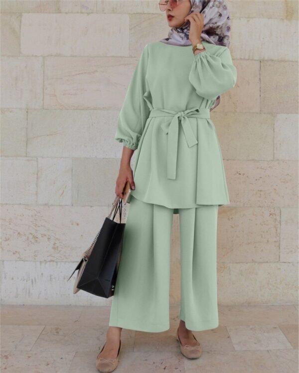 Ensemble Abaya Deux Pièces - 11