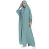 Abaya à Capuche avec Niqab - 9