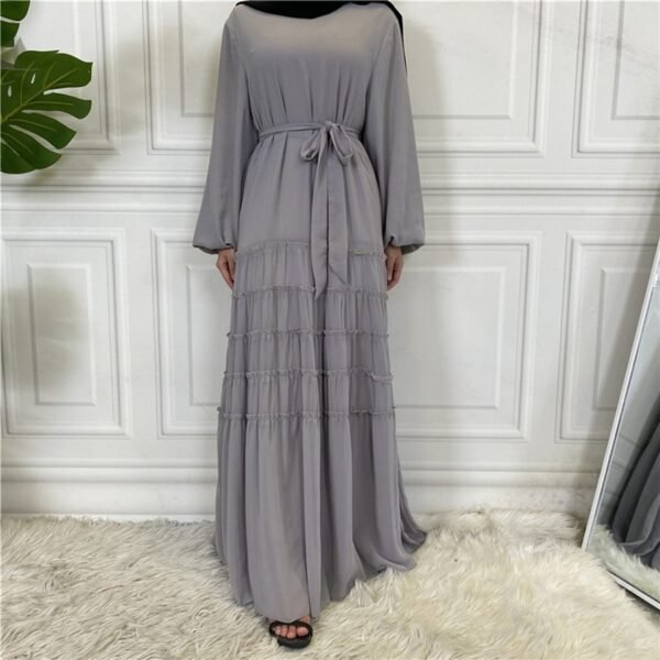 Abaya en Mousseline Élégante Ramadan - 5
