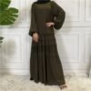 Abaya en Mousseline Élégante Ramadan - 3